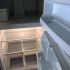 Refrigerator shelves cleaned
