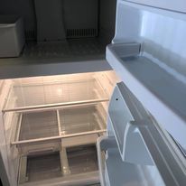 Empty clean refrigerator